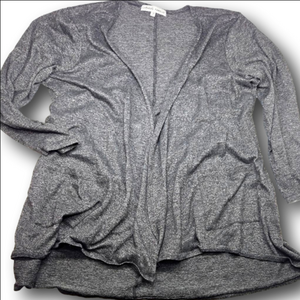 Women's Absolutely Famous Gray Cardigan 3X
